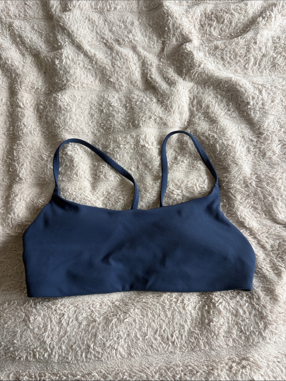 Lululemon sports bra blue size 8
